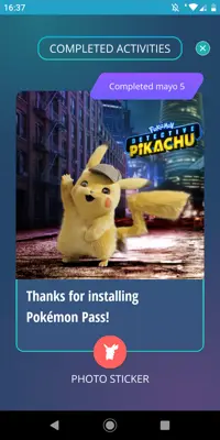 Pokémon Pass android App screenshot 2